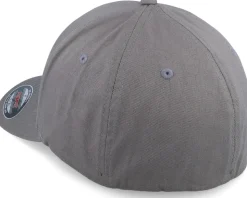 Fox Head Hat Steel Grey Flexfit - Fox