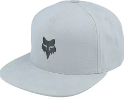 Fox Head Hat Steel Grey Snapback - Fox
