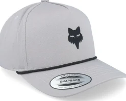 Fox Head Rope Hatstl Grey A-Frame Adjustable - Fox