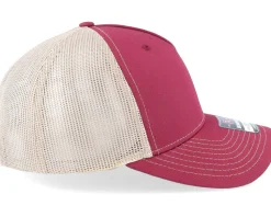 112fp Split Cardinal/Tan Trucker - Richardson