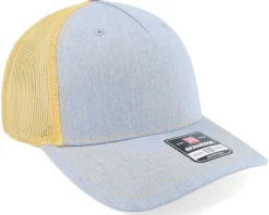 112fp Split Heather Grey/Amber Gold Trucker - Richardson