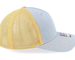 112fp Split Heather Grey/Amber Gold Trucker - Richardson