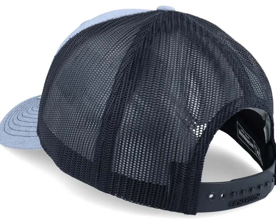 112fp Split Heather Grey/Black Trucker - Wild Spirit