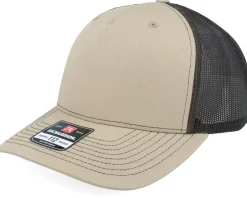 112fp Split Khaki/Coffee A-Frame Trucker - Richardson