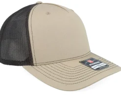 112fp Split Khaki/Coffee A-Frame Trucker - Richardson