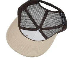 112fp Split Khaki/Coffee A-Frame Trucker - Richardson