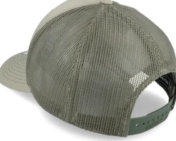 112fp Split Pale Khaki/Loden Trucker - Richardson
