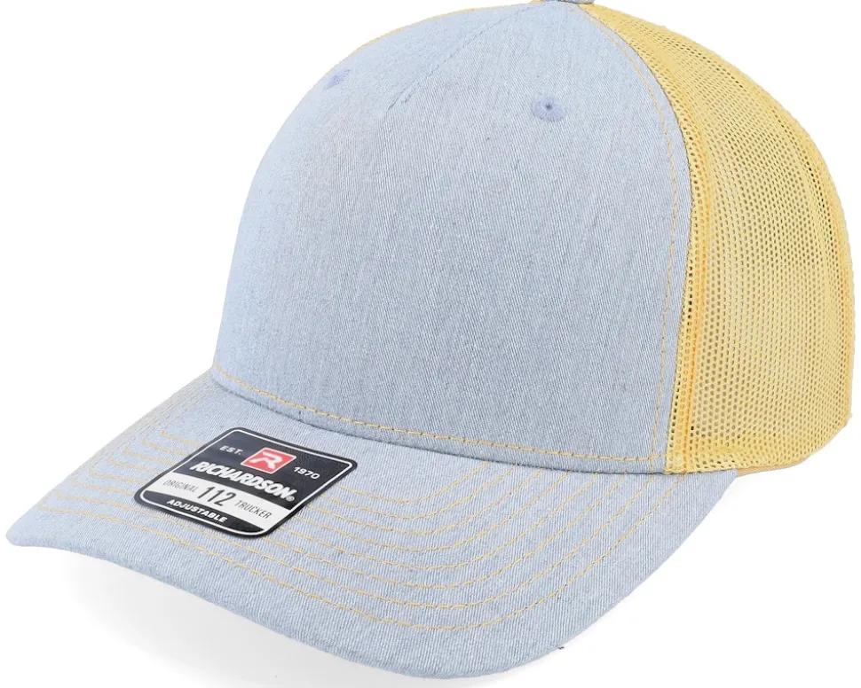 112fp Split Pale Khaki/Loden Trucker - Richardson