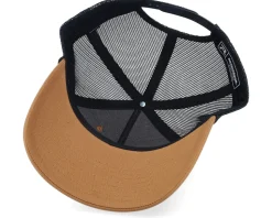 112fpr Split Caramel/Black/Black Rope Trucker - Richardson
