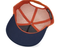 112fpr Split Navy/Dark Orange/Dark Orange Rope Trucker - Richardson