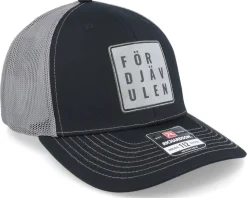 För Djävulen Patch 112 Split Black/Charcoal Trucker - Kränkt!