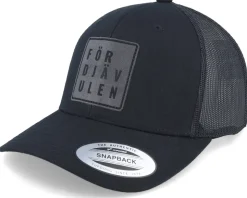 För Djävulen Patch 112 Split Black/Charcoal Trucker - Kränkt!