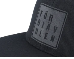 För Djävulen Patch Black Snapback - Kränkt!