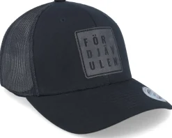För Djävulen Patch Black Trucker - Kränkt!