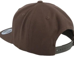 För Djävulen Patch Dark Brown Snapback - Kränkt!