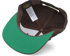För Djävulen Patch Dark Brown Snapback - Kränkt!