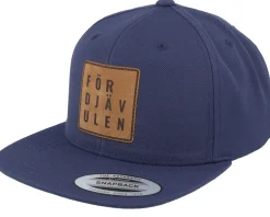 För Djävulen Patch Navy Snapback - Kränkt!