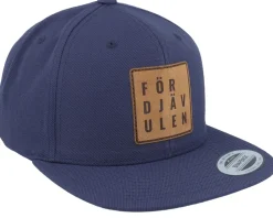 För Djävulen Patch Navy Snapback - Kränkt!
