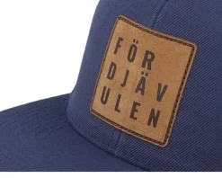 För Djävulen Patch Navy Snapback - Kränkt!