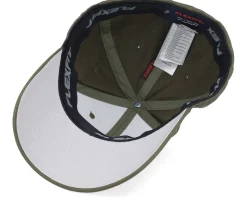 France Army Skull Olive Wooly Combed Flexfit - Army Head