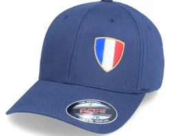 France Flag Shield Navy Flexfit - Forza