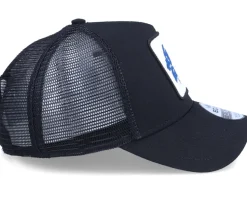 France Ripped Flag Patch Baguette Black Trucker - Iconic