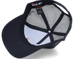 France Ripped Flag Patch Baguette Black Trucker - Iconic