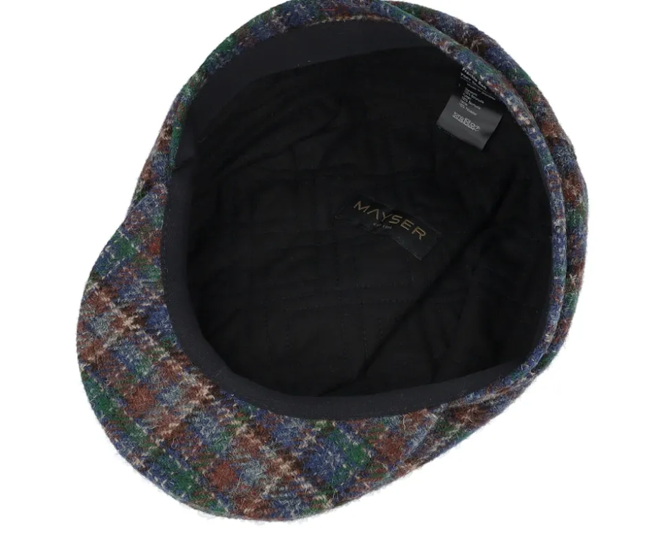 Frankie Soft Shetland Multi Flat Cap - Mayser
