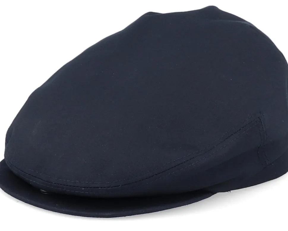 Fraser Sr. Twill Black Flat Cap - CTH Ericson