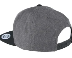Free Hugs Charcoal/Black Snapback - Boom
