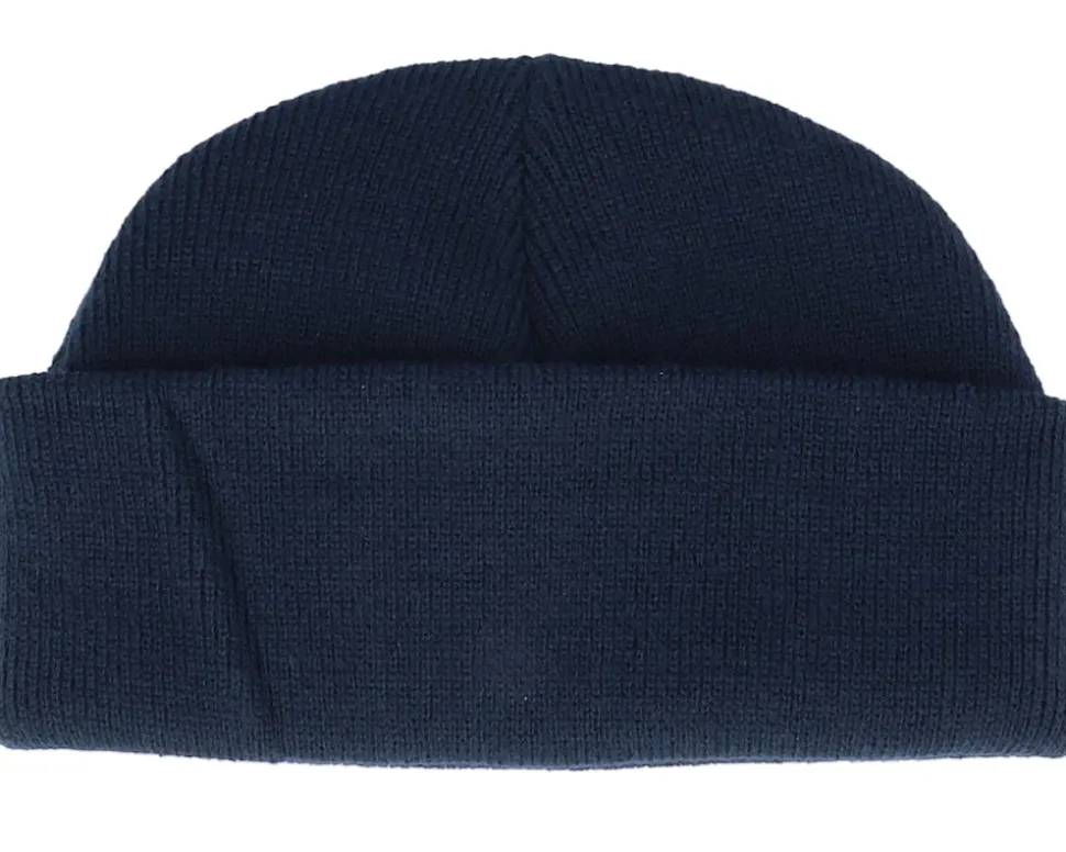 French Navy Short Blank Beanie - Beechfield