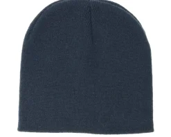 French Navy Traditional Blank Beanie - Beechfield