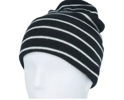 French Navy/Soft White Deep Striped Cuff - Beechfield