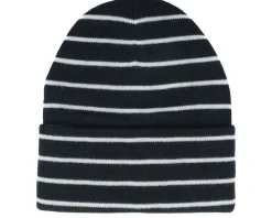 French Navy/Soft White Deep Striped Cuff - Beechfield