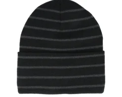 French Navy/Soft White Deep Striped Cuff - Beechfield