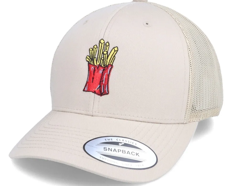 Fry-gasm Fries Khaki Trucker - Abducted
