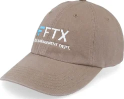 FTX Risk Management Beige Dad Cap - Iconic