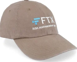 FTX Risk Management Beige Dad Cap - Iconic