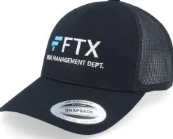 FTX Risk Management Black Trucker - Iconic