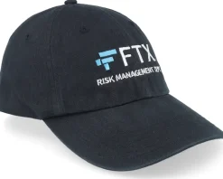 FTX Risk Management Black Dad Cap - Iconic