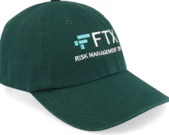 Ftx Risk Management Dept. Dark Green Dad Cap - Iconic