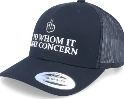 Fu To Whom It May Concern Black Trucker - Iconic