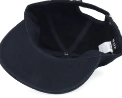 Fuck It 6 Panel Hat Black Strapback - HUF