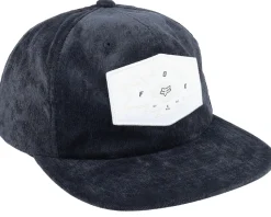 Full Flux Black Snapback - Fox