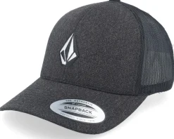 Full Stone Cheese Charcoal Heather Trucker - Volcom