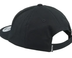 Full Stone Dad Cap Black Strapback - Volcom