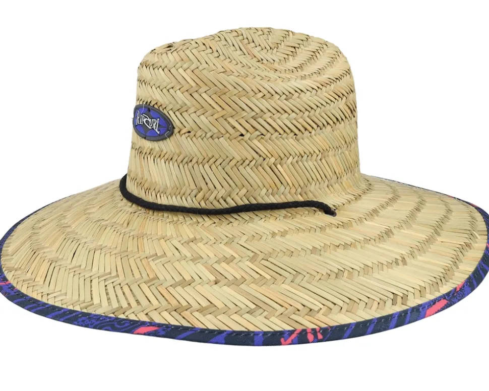 Fun Times Natural/Navy Straw Hat - Rip Curl