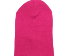 Fuschia Cuff Blank Beanie - Beechfield
