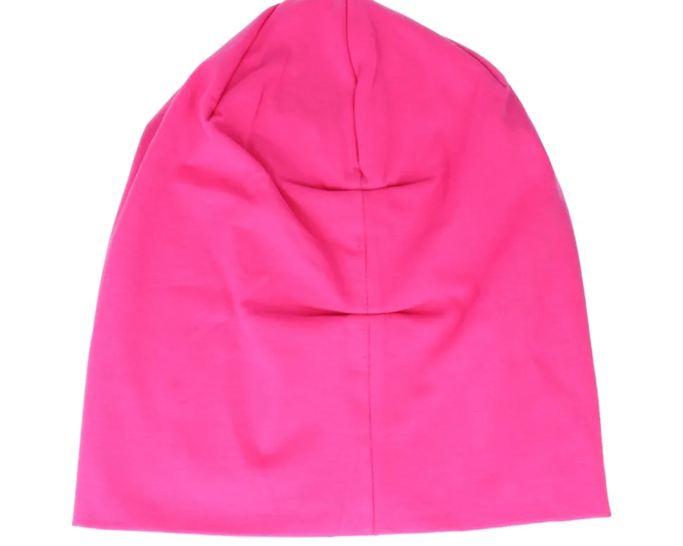 Fuschia Hemsedal Cotton Slouch Beanie - Beechfield