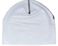 Fuschia/White Hemsedal Cotton Beanie - Beechfield